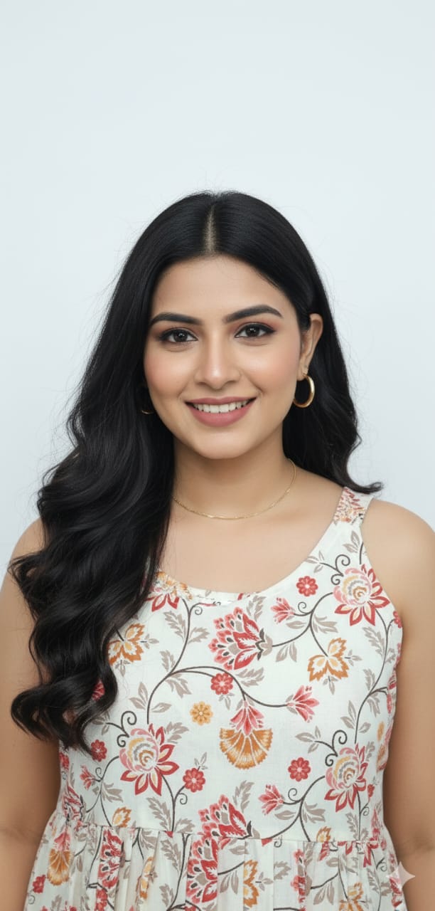 Kapdu Pure Cotton Sleeveless Off White  Dress